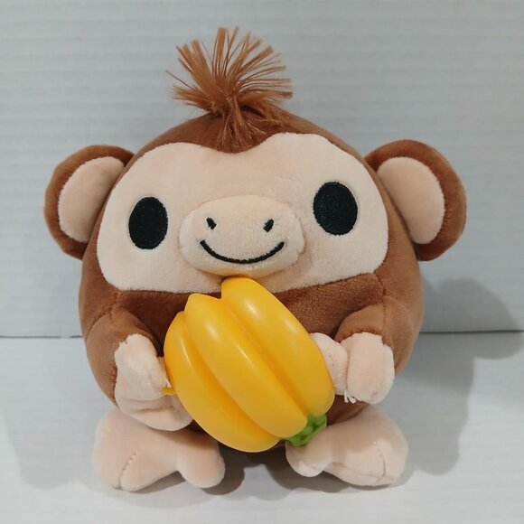 Snackles Series 2 Plush Monkey Holding A Bunch Of Bananas ZURU & Dragon&Hershey - Picture 2 of 15